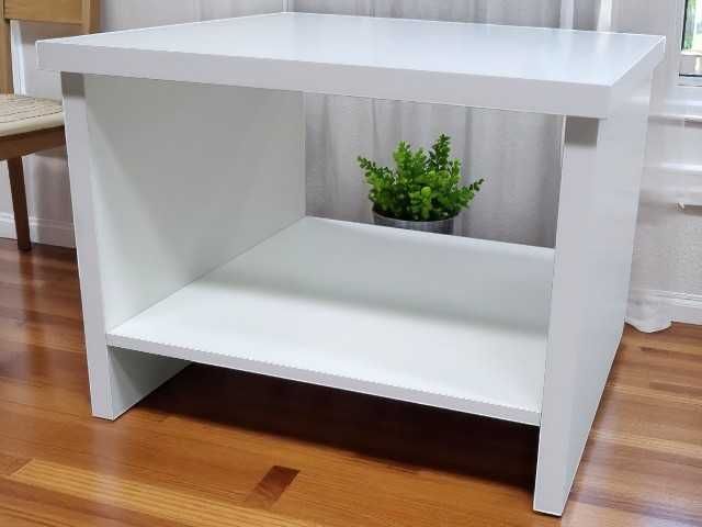 Mesa de Apoio Branca | Nova | Já Montada | Entrega Grátis