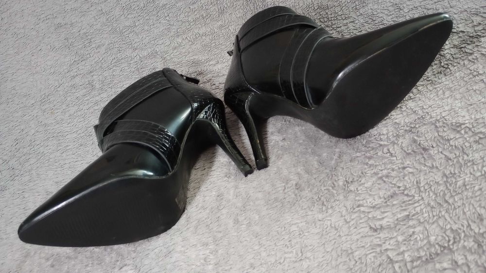 Szpilki buty obcasy okazja 38 high heels botki bootki