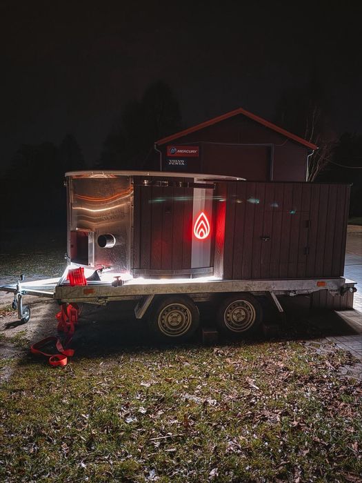 Balia bania jacuzzi mobilna na wynajem 10 osób
