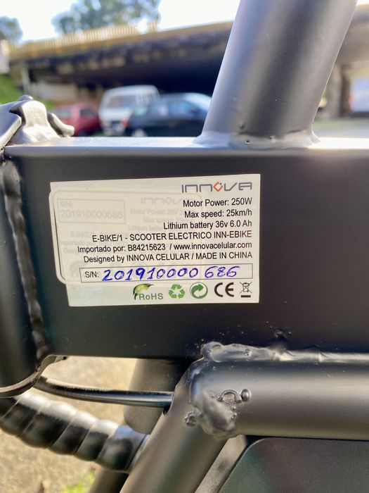 Bicicleta eletrica Nova (precisa de nova bateria)