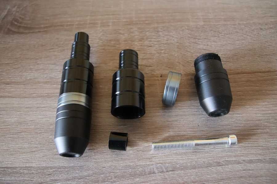 "Cogumelo" proteção M8 para motociclo e scooter (8 mm furação)-1 par