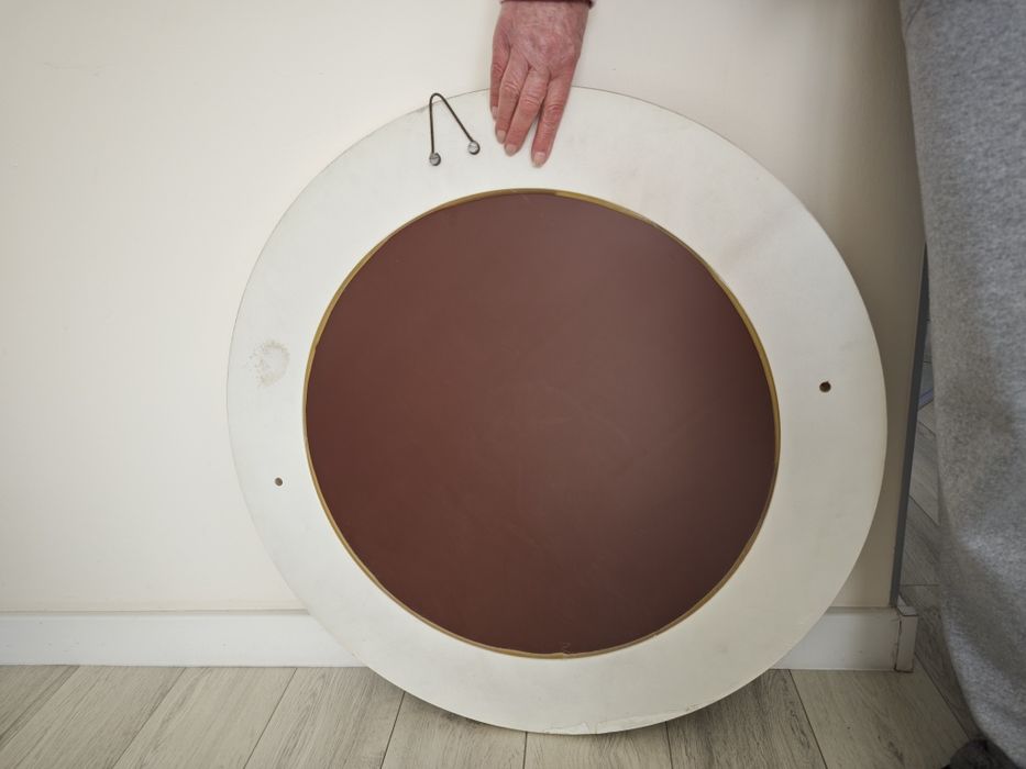 Duże  lustro Boho scandi  wabi sabi