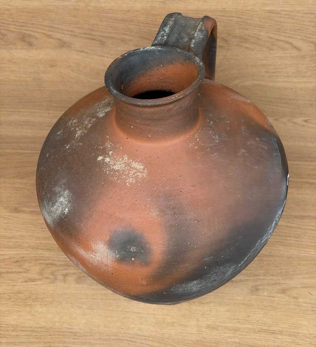 Cântaro, bilha ou infusa artesanal de barro, possivelmente do século XIX