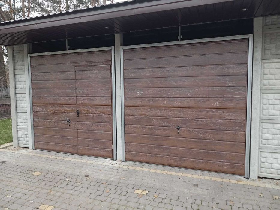 Brama garażowa, Drzwi stalowe, Brama na wymiar, Brama do muru