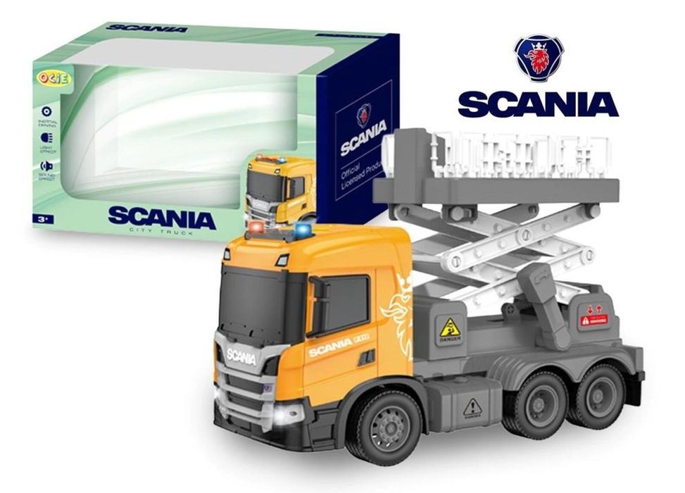 Auto miejskie podnośnik Scania ,323x165 mm