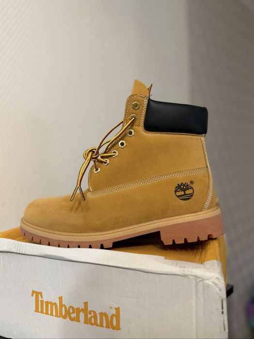чоловічі черевики (чоботи) Timberland Premium 6-Inch Waterproof Boot Yellow 43-44 розмір, 27 см