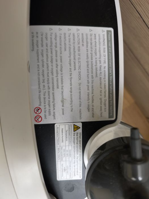 Koncentrator tlenu z czujnikiem tlenu TIMAGO  8F 5A