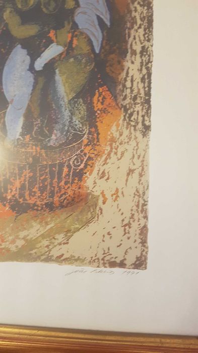 Silkscreen Print with Frame64862566592386121