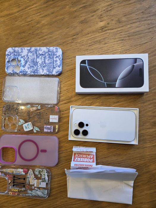 iPhone 16 Pro white titanium 128 GB - gwarancja