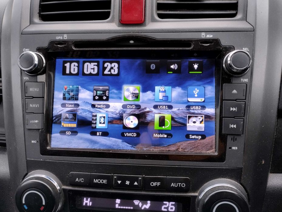 Honda CR-V 3 III  07-11  Radio Android CarPlay