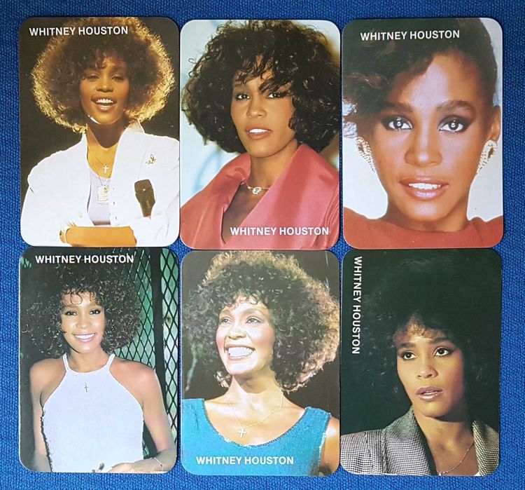Coleção 12 calendários da Whitney Houston