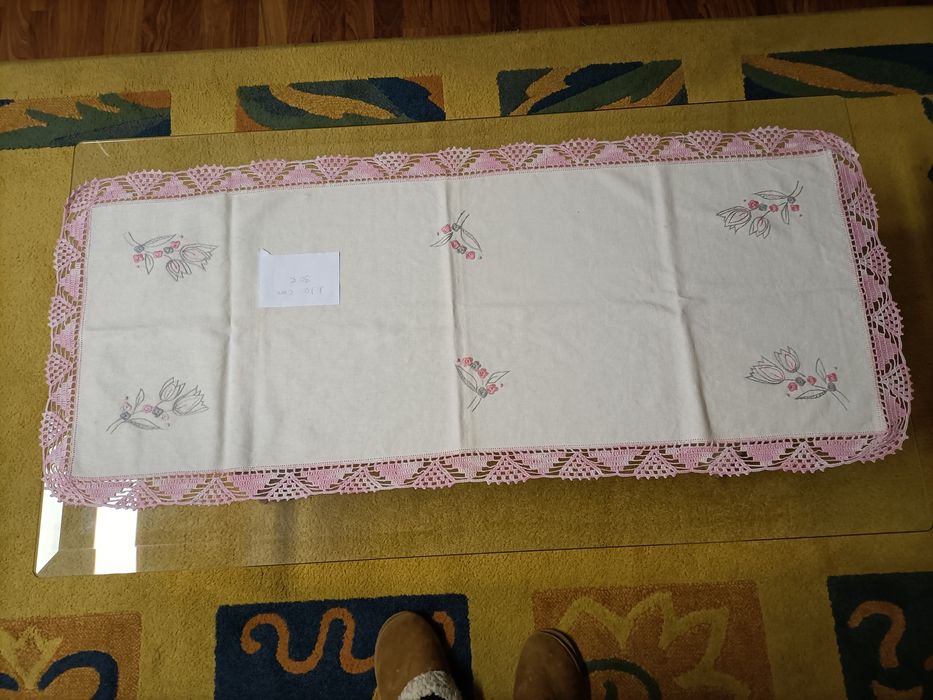 Naprons compridos bordados