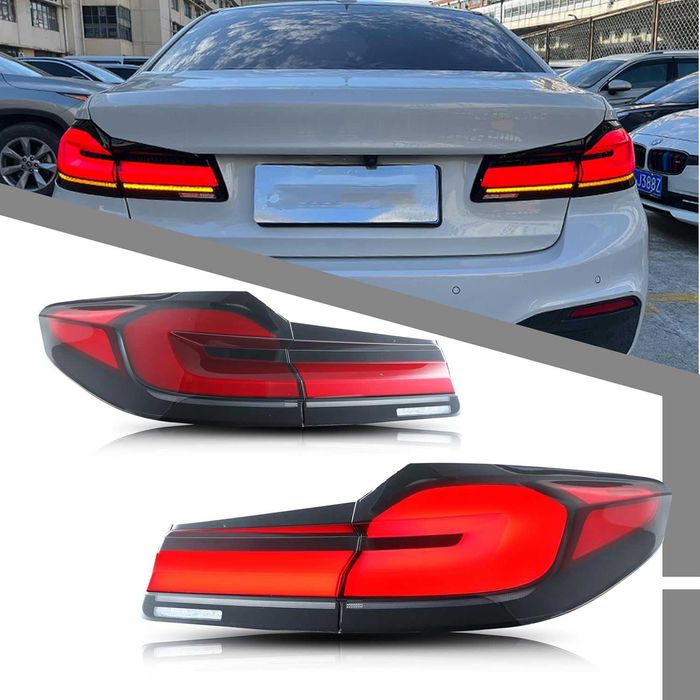 Задні ліхтарі BMW 5 G30 2017-2020 LED стопи LCI 2020+