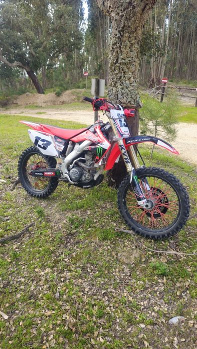 Honda Crf250r 2007 versão 2 escapes com mapas, não matrículada