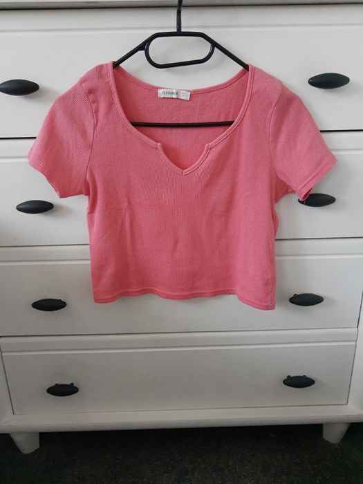 Bluzka, t-shirt, krótki top S