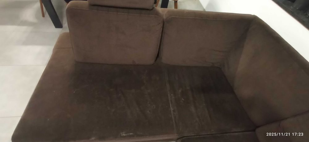 Kanapa rogówka salon brązowa 280 x 200cm