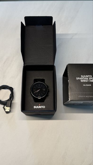 Suunto Sprartan sport black zegarek sportowy trening  bieg rower