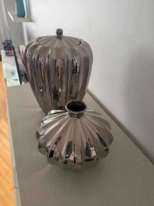 Potes Prateados Decoração