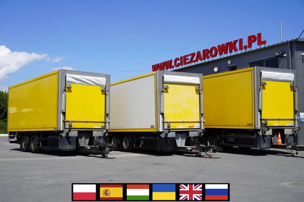 Przyczepa Chłodnia Przejazdowa Rohr / Carrier Supra 850 / Winda
