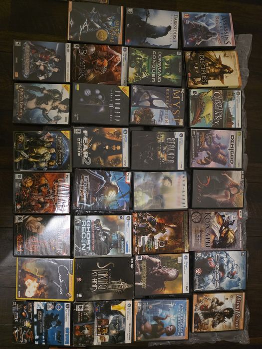 Ігри для ПК (PC) CD/DVD Ліцензійні та колекційні