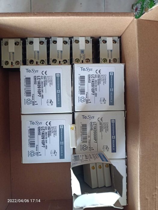 Contactores Telemecanique