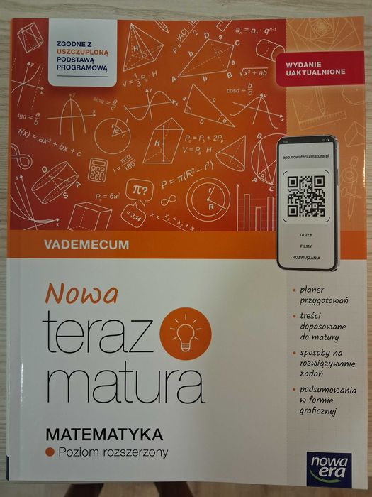 Vademecum Matematyka Poziom rozszerzony Nowa Teraz Matura Nowa Era