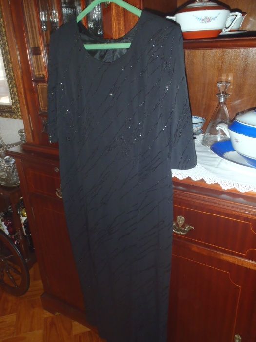 Vestido negro gala