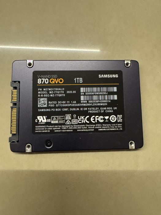 Ssd samsung 870 1T