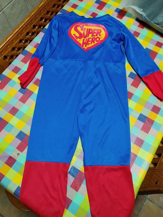 Fato carnaval super herói 9 anos