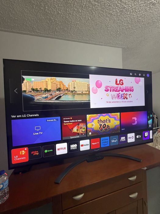 TV LG QNED 75 polegadas