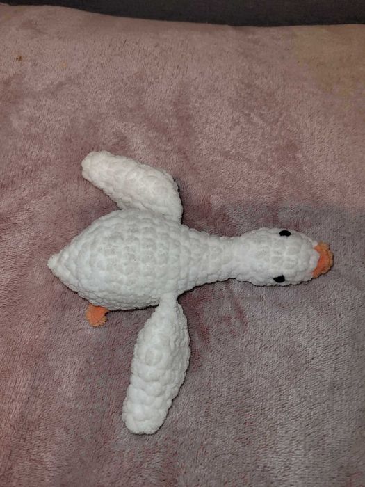 Szydełkowana gęś pipa