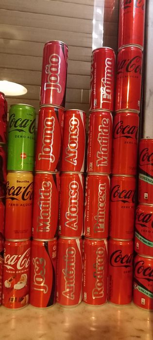 Latas de refrigerante / cerveja