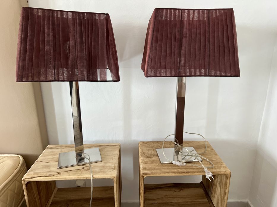 2 candeeiros Gato Preto