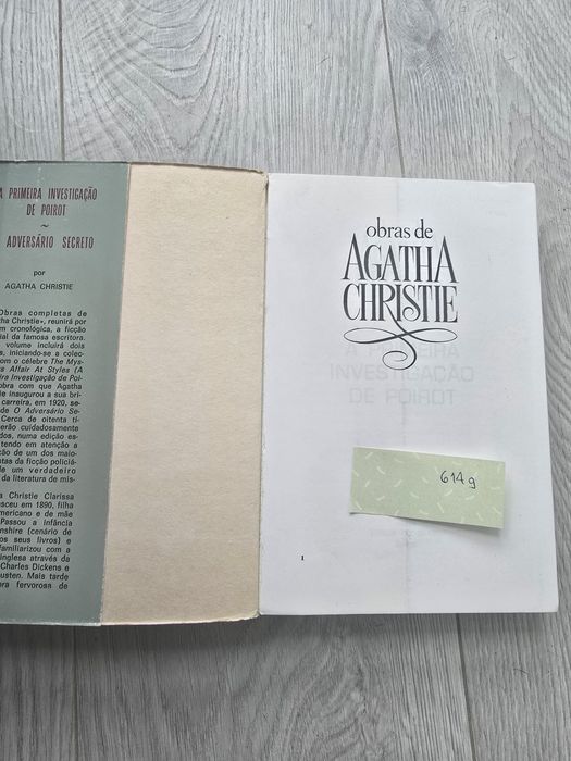 Livro 2 em 1: A primeira investigação de Poirot/O adversário secreto