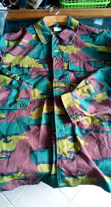 Bluza Armia Belgia Jigsaw camo ripstop r.XXL/S Unikat