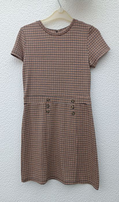 Vestido xadrez Kiabi