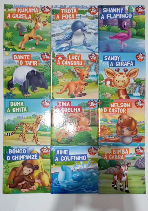 Livros da Coleção - Os Meus Animais do Zoo