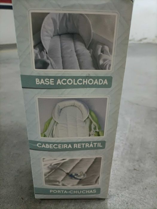 Espreguiçadeira Chicco + Almofada de amamentação + Tapete + Pega Bébé