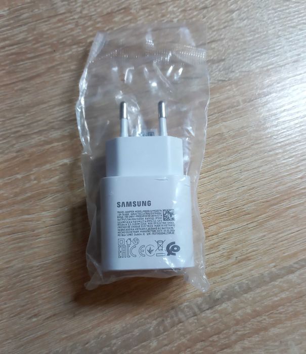 Зарядний пристрій Samsung PD 25W EU Adapter Type-C Cable