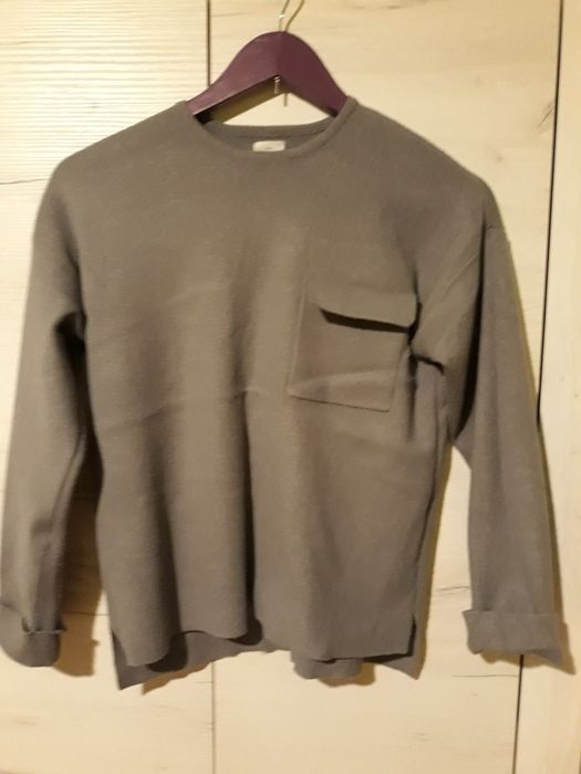 Dzianinowy sweterek Zara + gratis koszulka zara