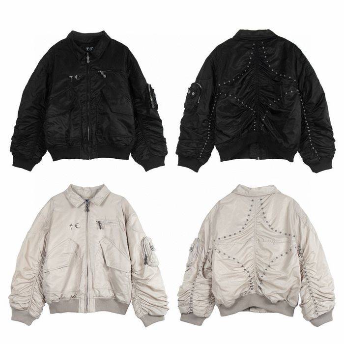 Куртка Бомбер Thug Club Ma-1 Черный Белый Опиум Таг Клаб Viper Y2K SK8