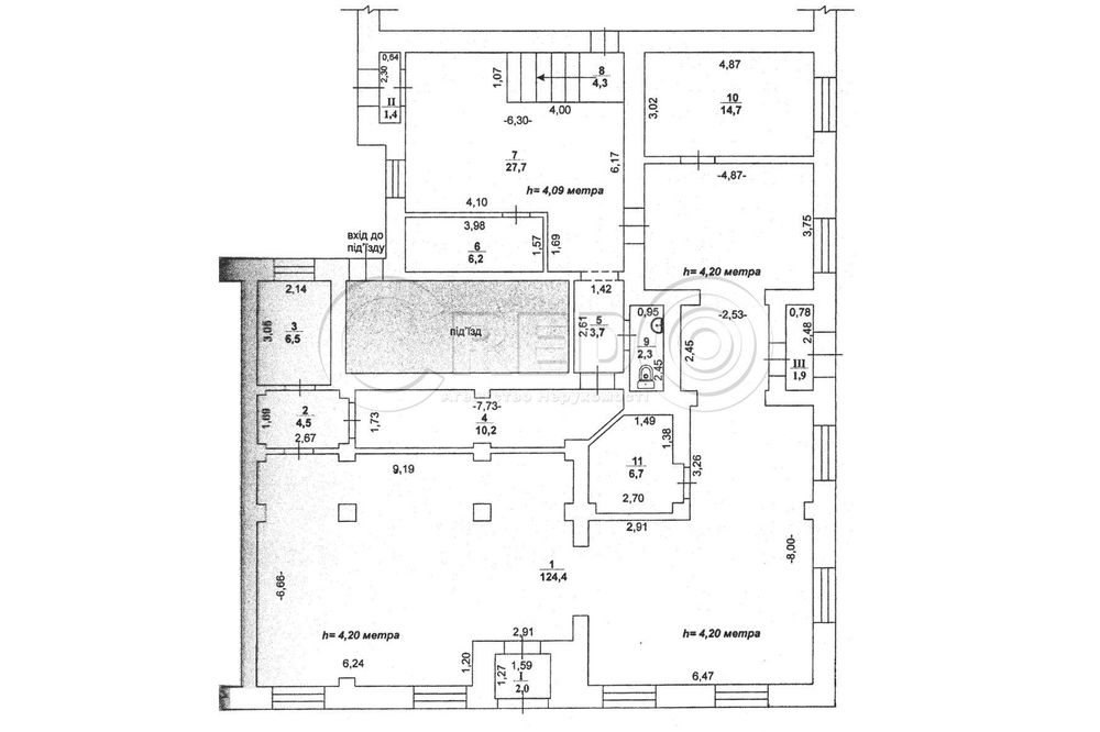 Довгострокова оренда приміщення, 96 Квартал