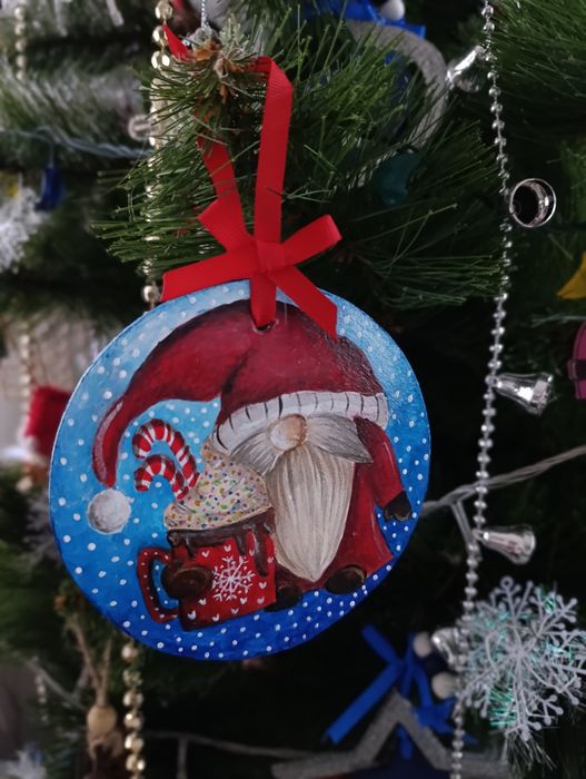 Новорічні іграшки. Гном
