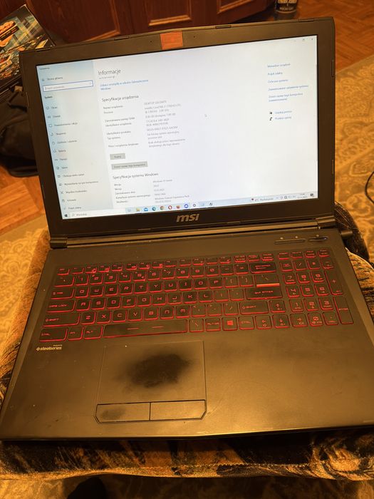 Laptop gamingowy MSI GL62MVR 7RFX