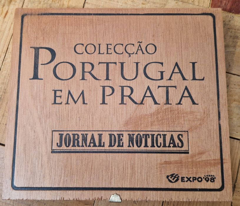 20 Medalhas em prata da coleção Portugal em prata das cidades Portuguesas