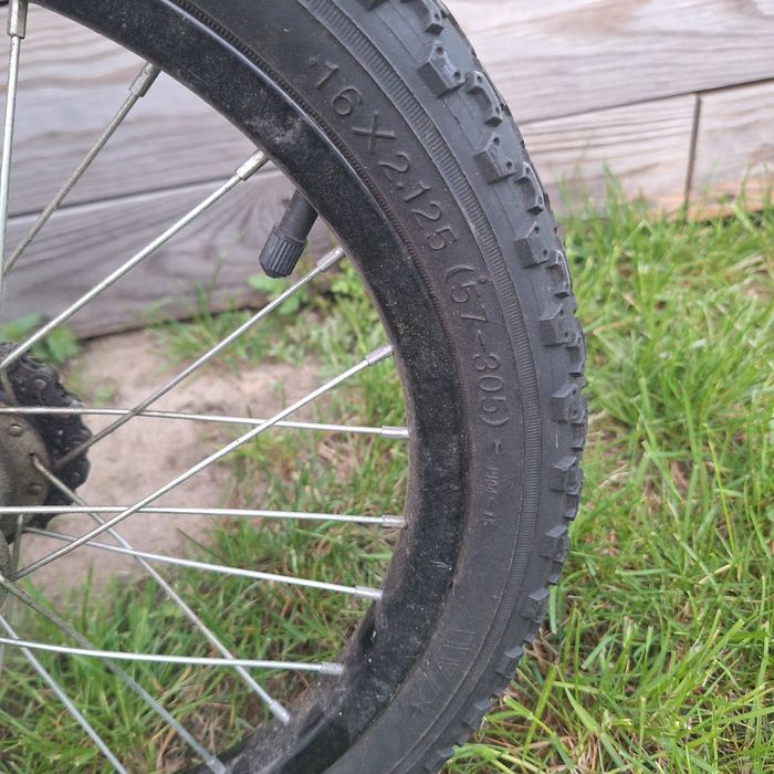 Rower BMX 16" bagażnik unitek