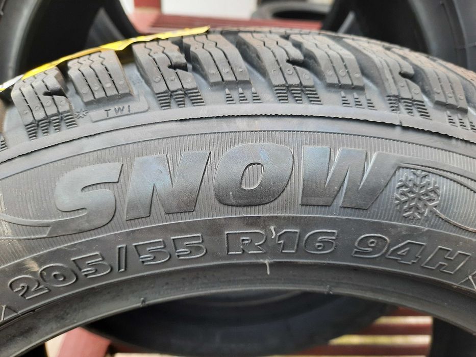 4 Opony NOWE zimowe 205/55 R16 Kormoran Snow Montaż Gratis!