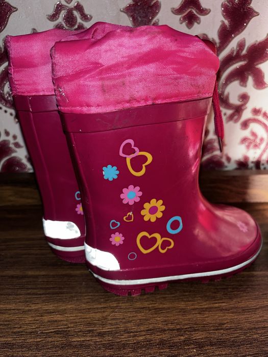 Отеплені чобітки-гумачки