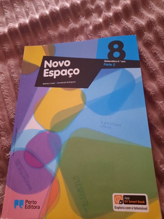 Manual escolar Matemática 8 ano Novos
