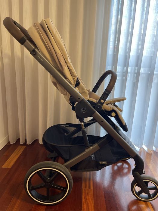 Cybex Balios S Lux 2025 + Cloud G i-Size + Adaptadores + Capa de Chuva